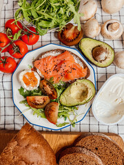 chicken and vegetables