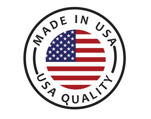 Made in USA stamp. vector