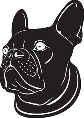 american bulldog handmade design vector	