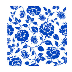 Blue Flowers Design Very Cool