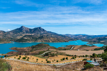 Zahara-El Gastor Reservoir in Spain