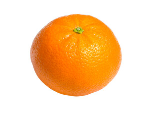 Ripe mandarin citrus isolated