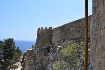 ruins of an old castle