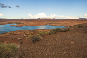 The Colorado River at Glen Canyon National Recreation Area