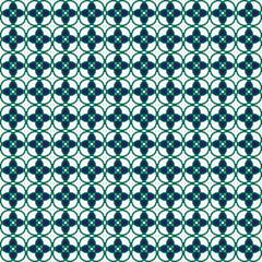 Fototapeta premium Seamless vector pattern. Line floral pattern seamless background flowers motif. Textile swatch. Modern lux Fabric design. Vector illustration. Abstract geometric texture. Light Green White 10 eps