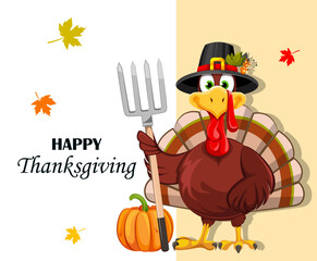 Happy Thanksgiving. Funny Thanksgiving Turkey bird