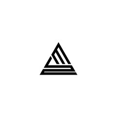 initials es logo monogram