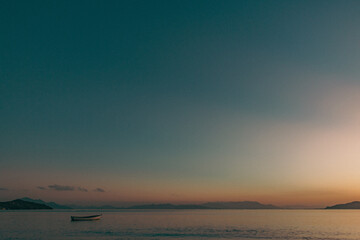 Pôr do sol em Bombinhas