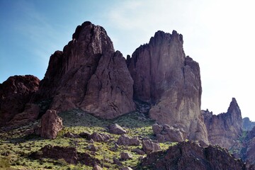 Fototapeta premium Superstition Mountains