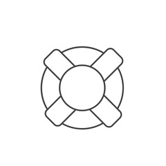 Lifebuoy icons  symbol vector elements for infographic web