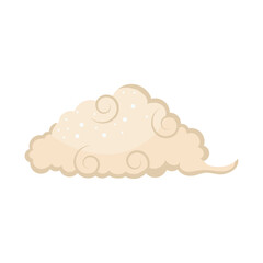 korean cloud icon