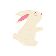 cartoon rabbit icon