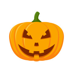 Halloween Pumpkin isolated on white background