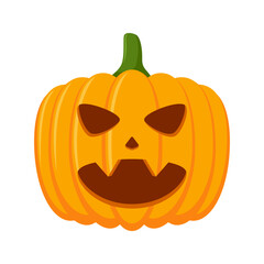 Halloween Pumpkin isolated on white background