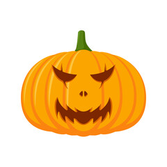 Halloween Pumpkin isolated on white background