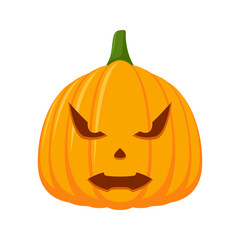 Halloween Pumpkin isolated on white background