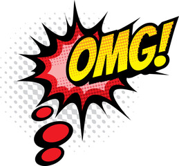 Omg cartoon comic book sound, cloud blast