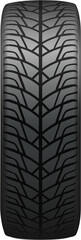 Car tire side view isolated. Vector vehicle tyre