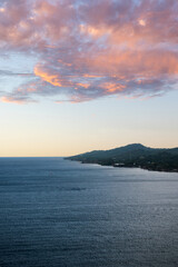 Fototapeta premium sunset over the sea