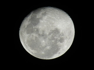 Wallpaper full moon close up