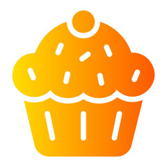 cake gradient icon