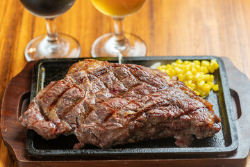 ステーキハウスのステーキ