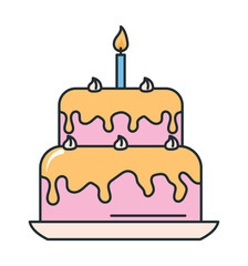 birthday cake icon