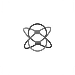 space eight orbit logo design