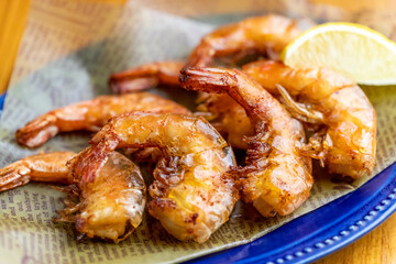 海老のスパイシーフライ