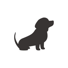 Dachshund dog silhouettes running in various poses Ideas for dog lovers