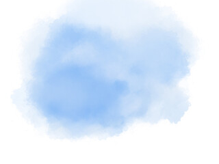 Abstract pastel watercolor background blue and white accent bright. 
With copy space.