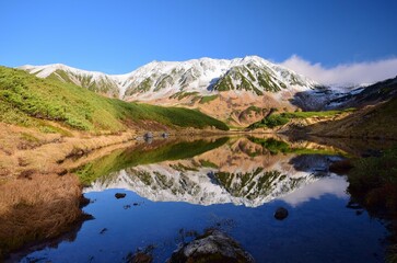 Autumn scenery in Tateyama alpine, Toyama