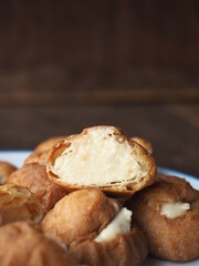 Choux cream puff