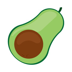 avocado vegetable icon