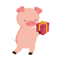 Pig Design Very Cute Animal