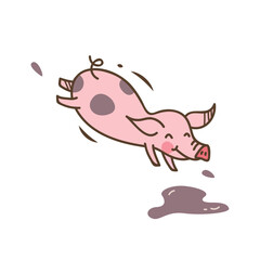 Pig Design Very Cute Animal