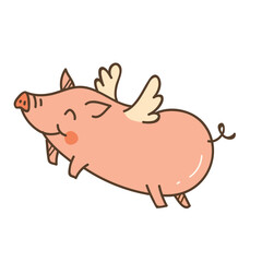 Pig Design Very Cute Animal