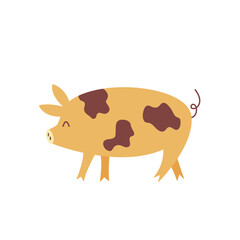 Pig Design Very Cute Animal