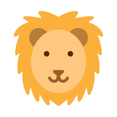 Lion Face Icon