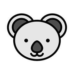 Koala Face Icon