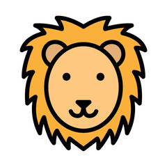 Lion Face Icon