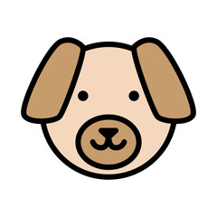 Dog Face Icon