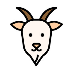 Goat Face Icon