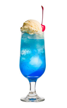 青いクリームソーダ