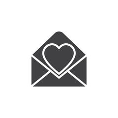 Love letter vector icon