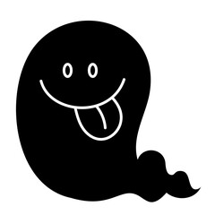 舌を出すお化け