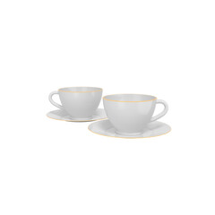 Tea pot icon isolated 3d render illustration
