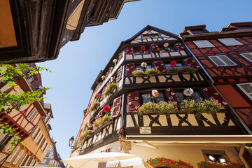 charming oldtown of Colmar in Alsace