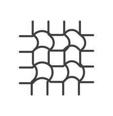 Woven fabric closeup, textile or cloth material