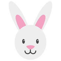 Naklejka na ściany i meble Rabbit Vector Icon